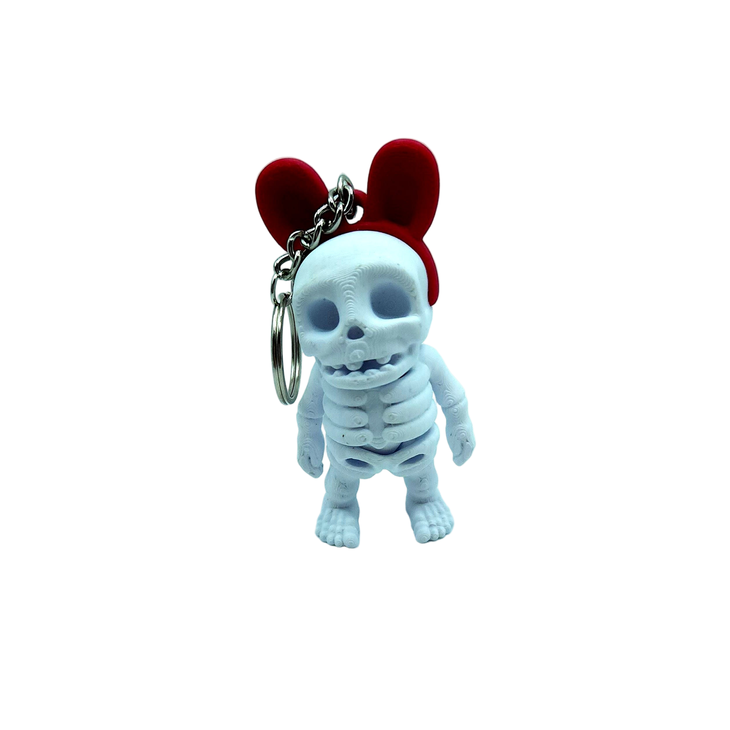Bunny Skeleton Keyring