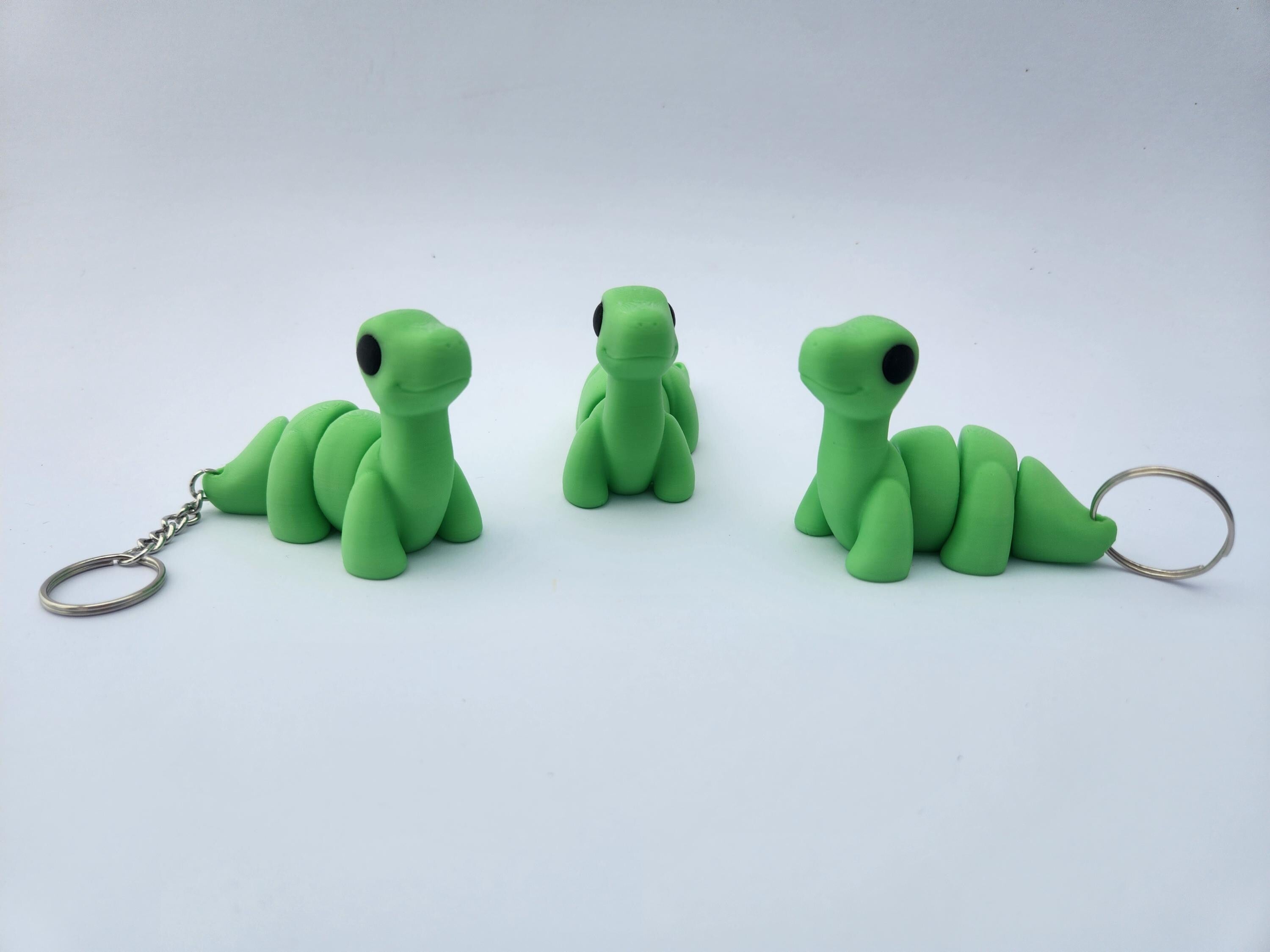 Brontosaurus Keyring