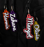 Personalised Name Tag Keyrings